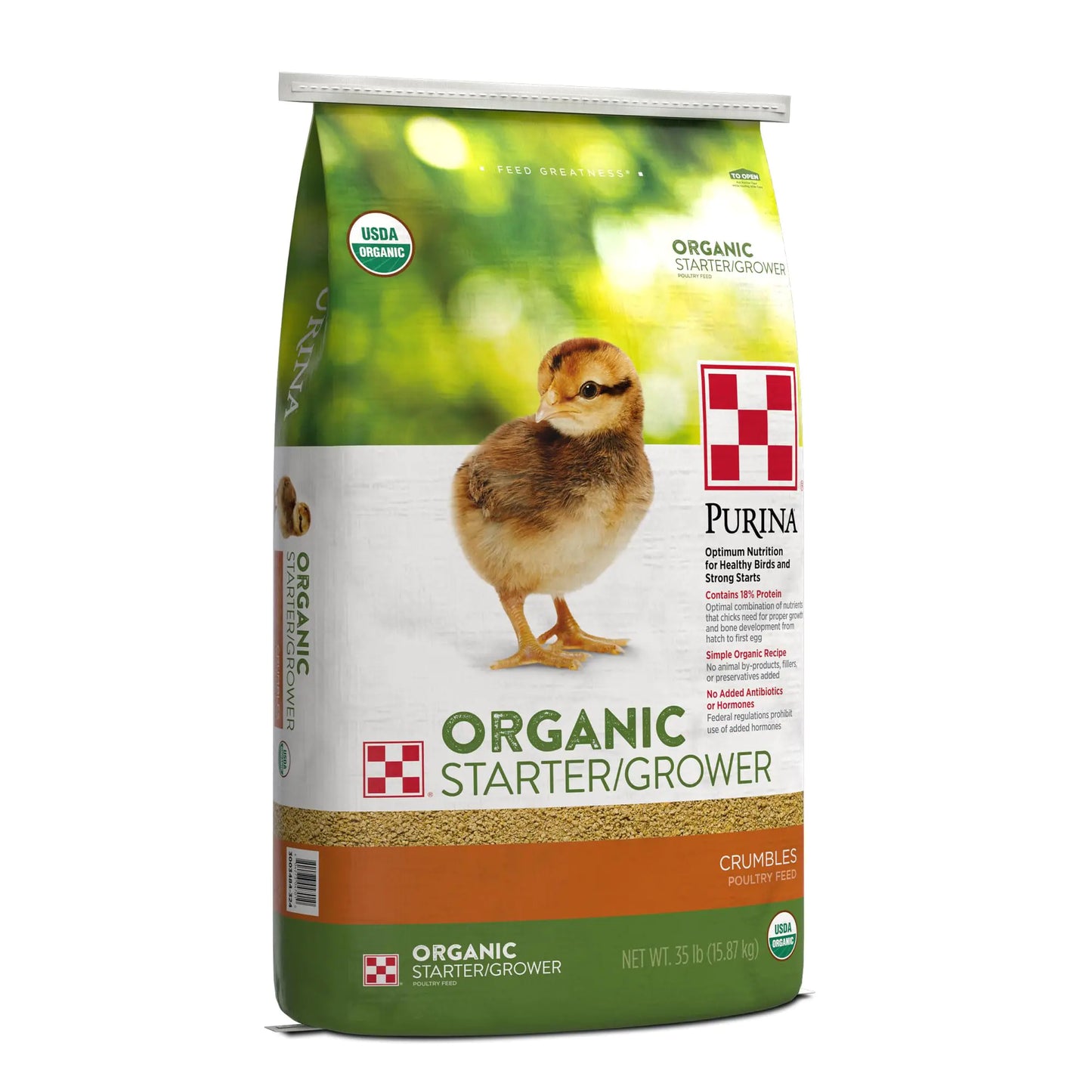 Purina Organic Starter - Grower 35 lb - Regenerative Marketplace