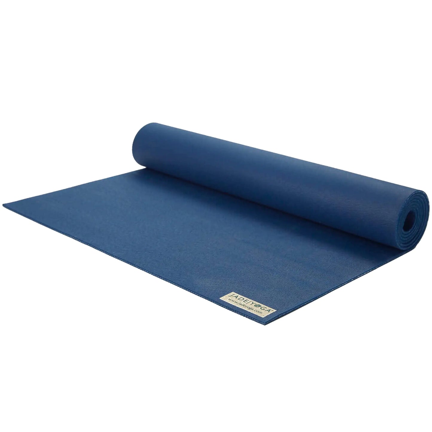 Jade Fusion Yoga Mat Luxurious Comfort & Sturdy Workout Mats for Home Gym 68" Yoga Mat Thick Non-Slip Workout Mat with Extra Strong Grip US Made Midnight Blue Yoga Mats