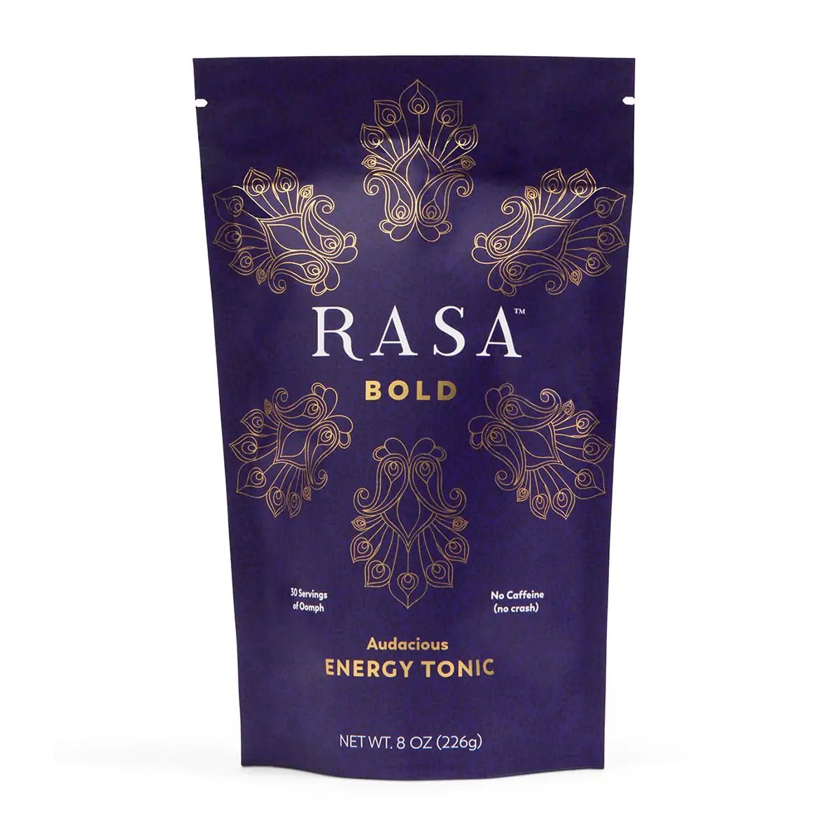 Rasa Bold – Adaptogenic Mushroom Coffee Alternative | Vegan Keto Whole 30 Ayurveda Wellness Tonic with Lions Mane Rhodiola +Cordyceps (8 oz / 30 Servings) - Regenerative Marketplace