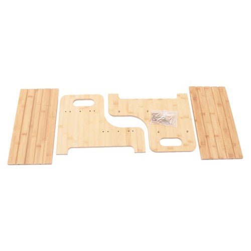 High Beds Bed Steps For Adults Two Step Stool Stair Ladder Bamboo Kitchen Home - Regenerative Marketplace