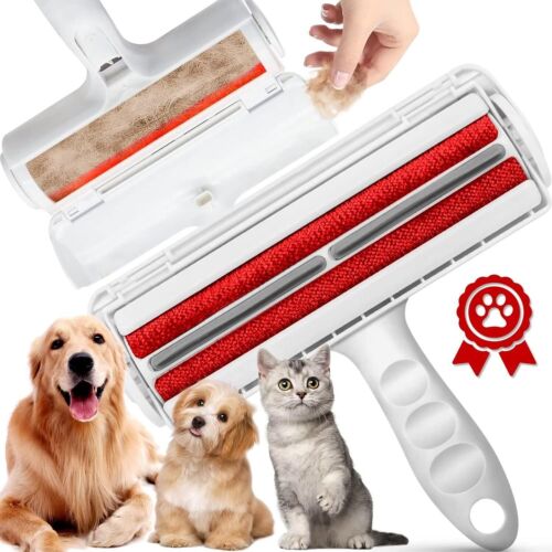 Reusable Dog Cat Pet Hair Remover Roller for Furniture, Couch, Carpet, Car Seat. - Regenerative Marketplace