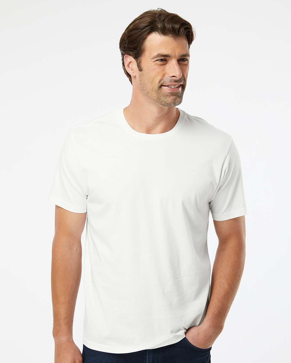 🔥 Softshirts Men Organic T-shirt combed ring - spun cotton Up To 3XL 400 - Regenerative Marketplace