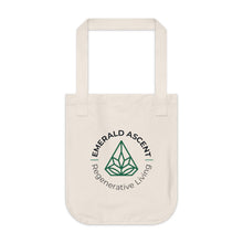 Eco - Friendly Organic Canvas Tote Bag - 'The Future is Regenerative' Design - Regenerative Marketplace
