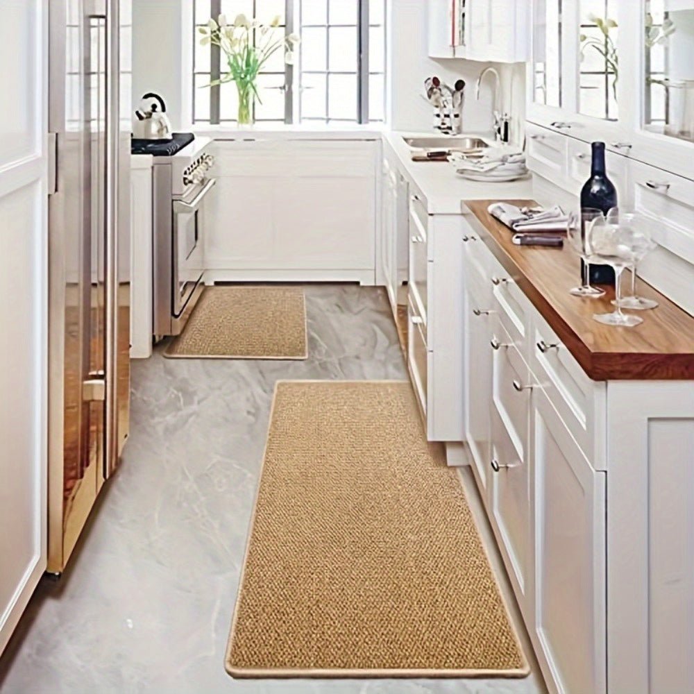 1Pc Laundry Room Rug and Mats 25X95In, Supert Absorbent Runner Rugs, Satin Resistant Washable Non Skid And Under The Sink Anti Fatigue Mats For Hallway Laundry Room, Indoor Door Mats, Hallways Runners Rug - Regenerative Marketplace
