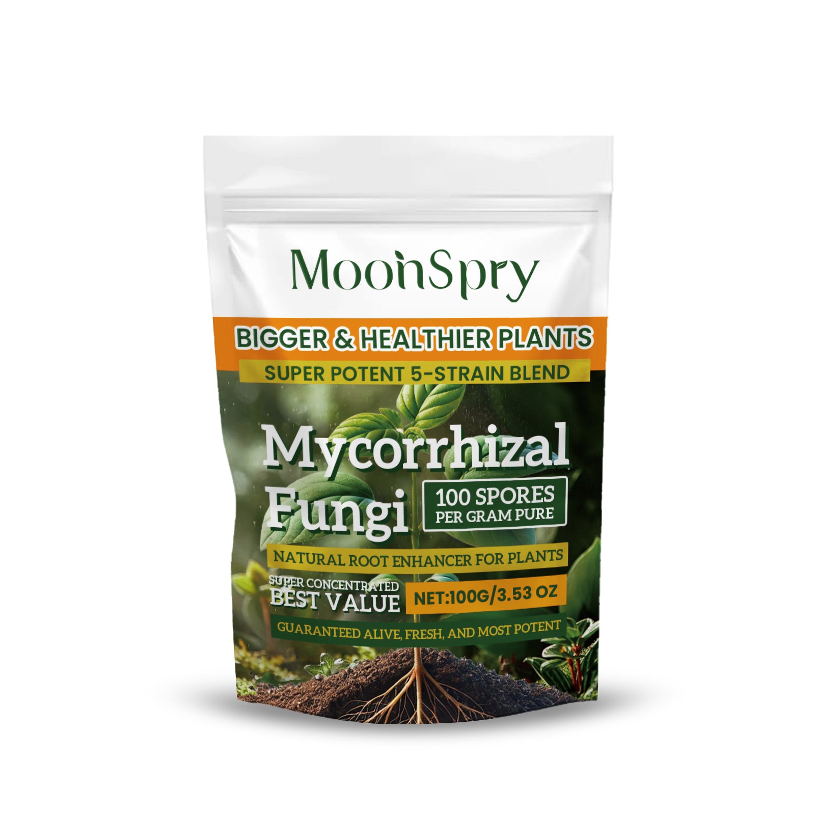 MoonSpry Organic Plant Root Enhancer Powder - Regenerative Marketplace