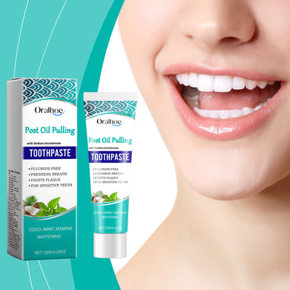 Oralhoe Dental Care Toothpaste, Dental Care Clean Yellow Teeth, Remove Stains, Dirt And Mild Fresh Teeth - Regenerative Marketplace