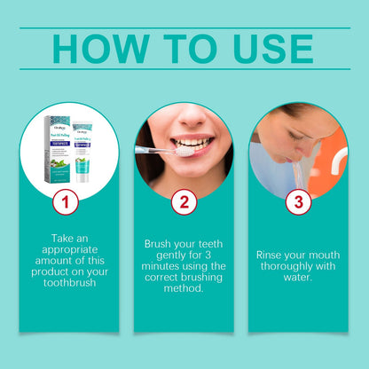 Oralhoe Dental Care Toothpaste, Dental Care Clean Yellow Teeth, Remove Stains, Dirt And Mild Fresh Teeth - Regenerative Marketplace