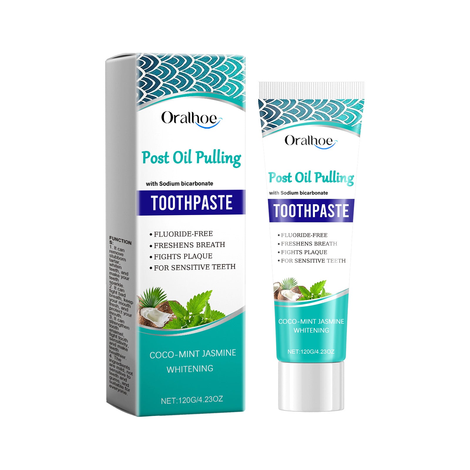 Oralhoe Dental Care Toothpaste, Dental Care Clean Yellow Teeth, Remove Stains, Dirt And Mild Fresh Teeth - Regenerative Marketplace