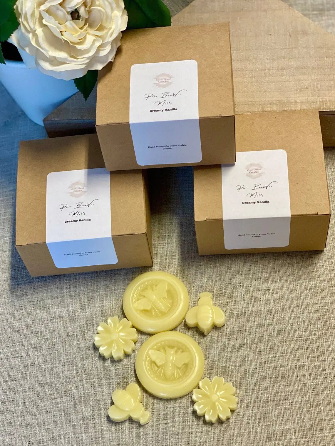 Organic Beeswax Melts 6Pcs - Regenerative Marketplace