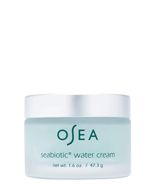 OSEA Seabiotic Water Cream 1.6 oz - Water-Based Face Cream with Squalene Prebiotic & Probiotic Moisturizer - Clean Beauty - Vegan Face Moisturizer - Weightless Hydration