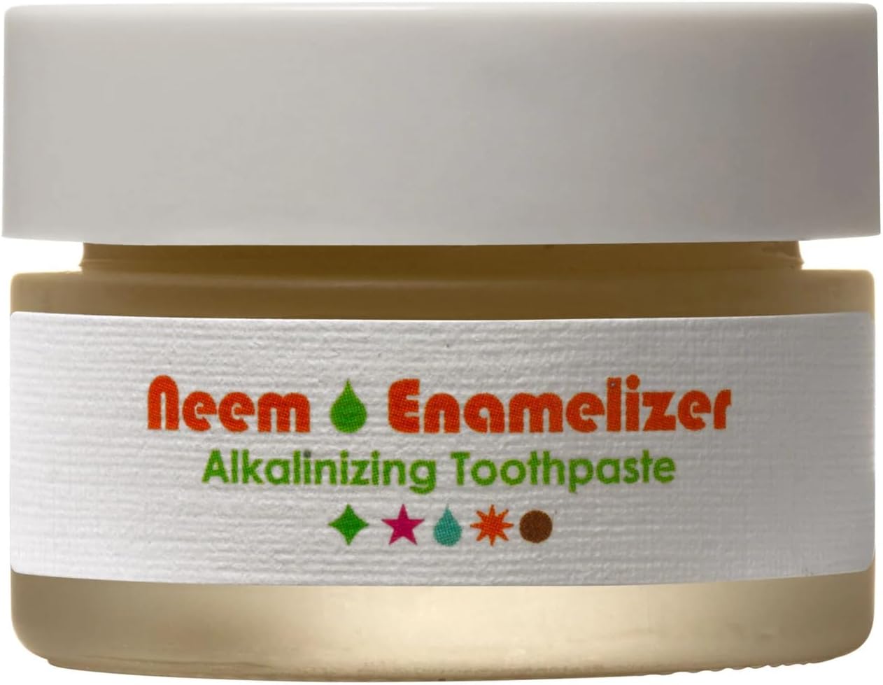 Living Libations - Organic Neem Enamelizer Toothpaste | Natural, Wildcrafted, Vegan Clean Beauty (.5 oz | 15 ml) - Regenerative Marketplace
