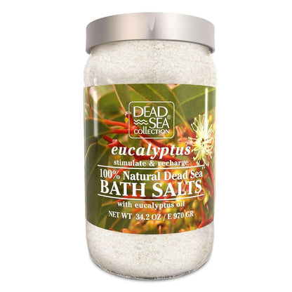 Dead Sea Collection Himalayan Bath Salts – Pure Dead Sea Minerals and Himalayan Pink Salt - Nourishing Soothing and Relaxing Skin and Muscle – 34.2 Oz - Regenerative Marketplace