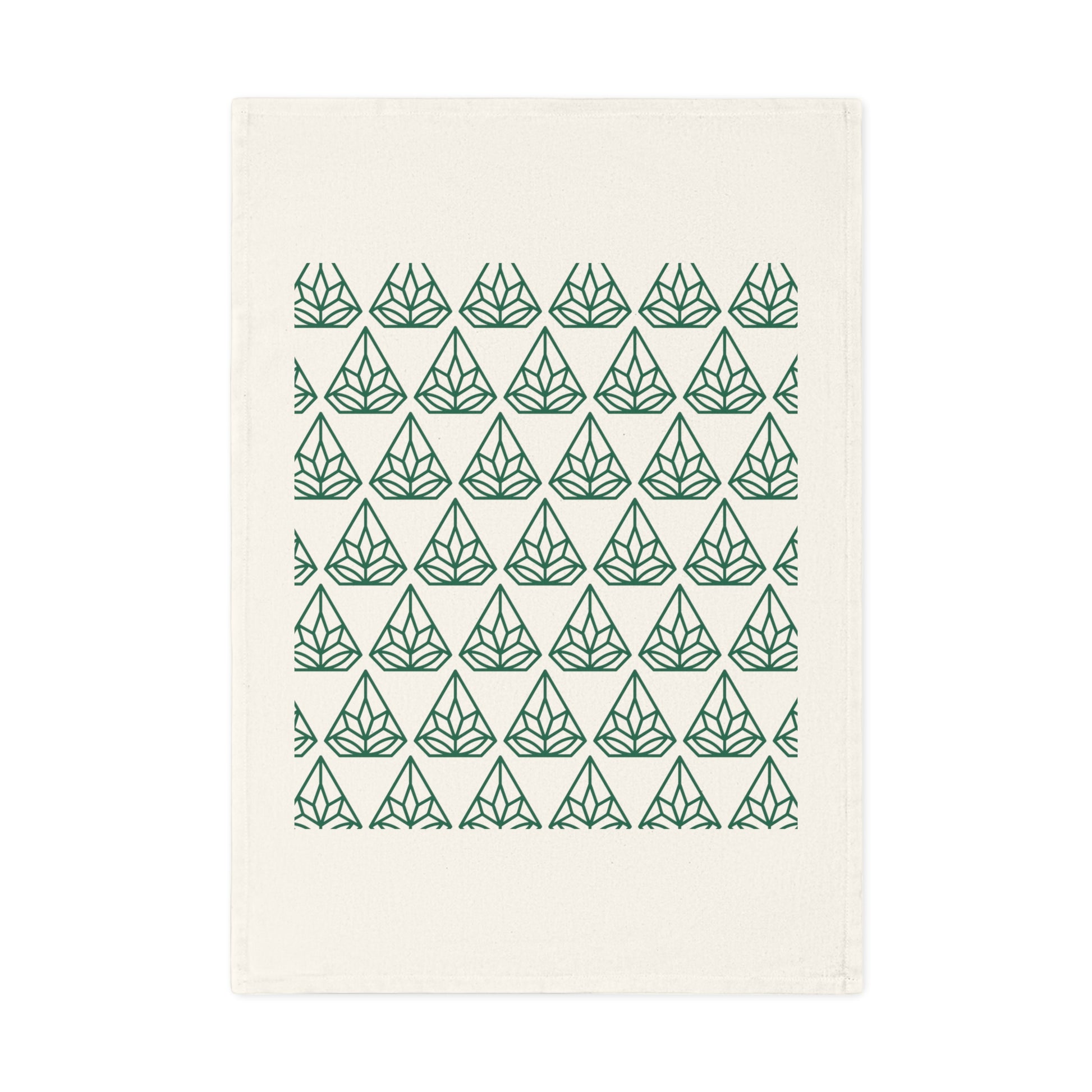 Botanical Pattern Cotton Tea Towel for Home Decor and Gifting - Regenerative Marketplace