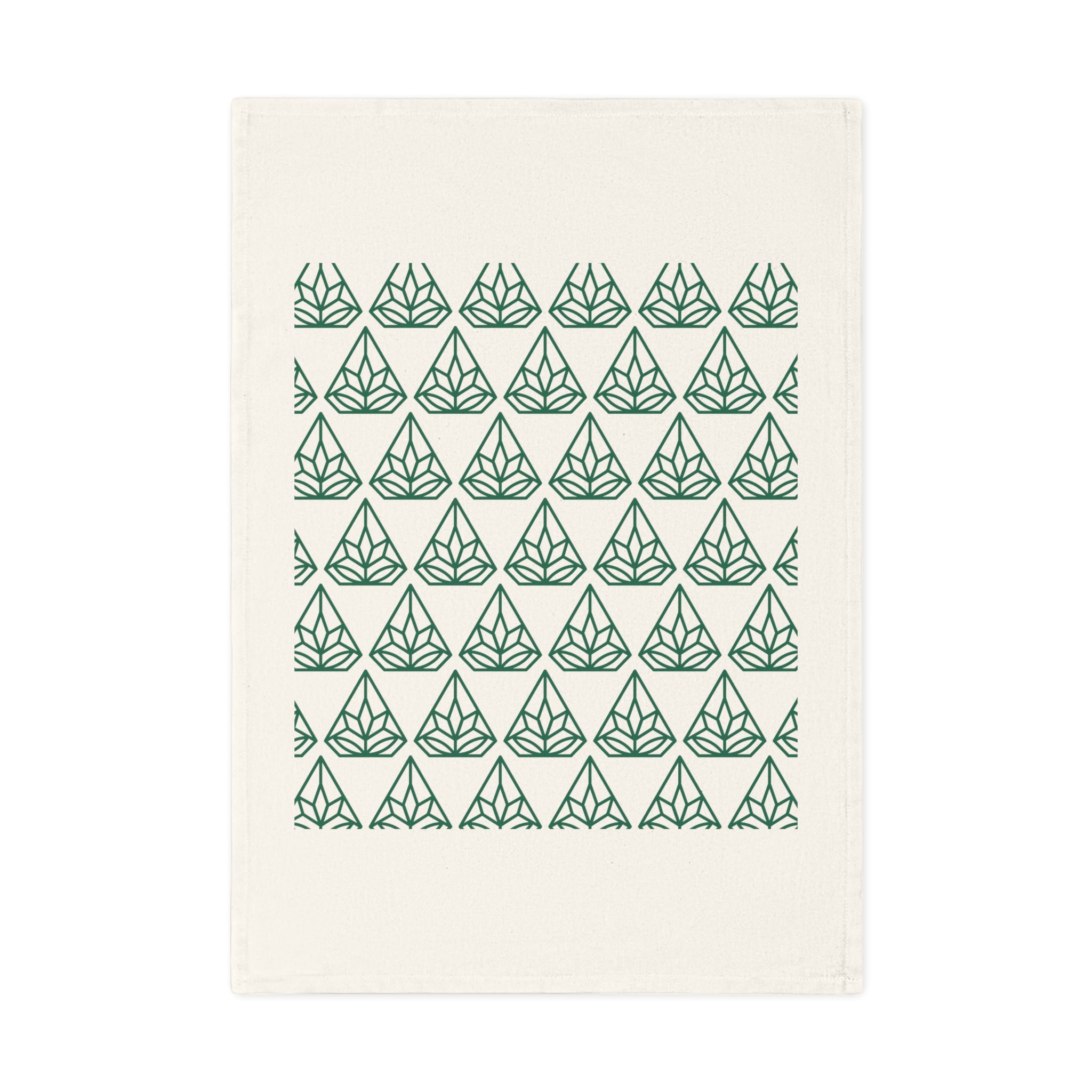 Botanical Pattern Cotton Tea Towel for Home Decor and Gifting - Regenerative Marketplace