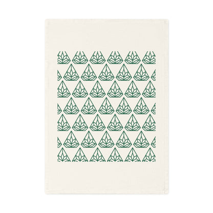 Botanical Pattern Cotton Tea Towel for Home Decor and Gifting - Regenerative Marketplace