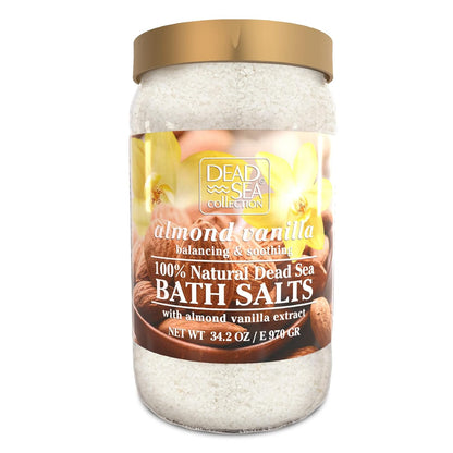Dead Sea Collection Himalayan Bath Salts – Pure Dead Sea Minerals and Himalayan Pink Salt - Nourishing Soothing and Relaxing Skin and Muscle – 34.2 Oz - Regenerative Marketplace