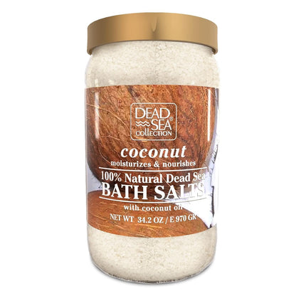 Dead Sea Collection Himalayan Bath Salts – Pure Dead Sea Minerals and Himalayan Pink Salt - Nourishing Soothing and Relaxing Skin and Muscle – 34.2 Oz - Regenerative Marketplace