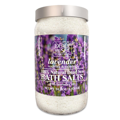 Dead Sea Collection Himalayan Bath Salts – Pure Dead Sea Minerals and Himalayan Pink Salt - Nourishing Soothing and Relaxing Skin and Muscle – 34.2 Oz - Regenerative Marketplace