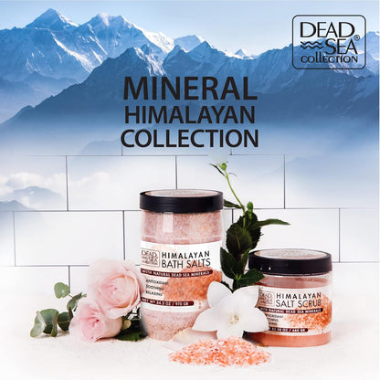 Dead Sea Collection Himalayan Bath Salts – Pure Dead Sea Minerals and Himalayan Pink Salt - Nourishing Soothing and Relaxing Skin and Muscle – 34.2 Oz - Regenerative Marketplace