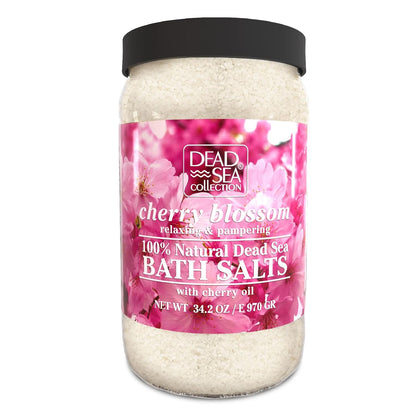 Dead Sea Collection Himalayan Bath Salts – Pure Dead Sea Minerals and Himalayan Pink Salt - Nourishing Soothing and Relaxing Skin and Muscle – 34.2 Oz - Regenerative Marketplace