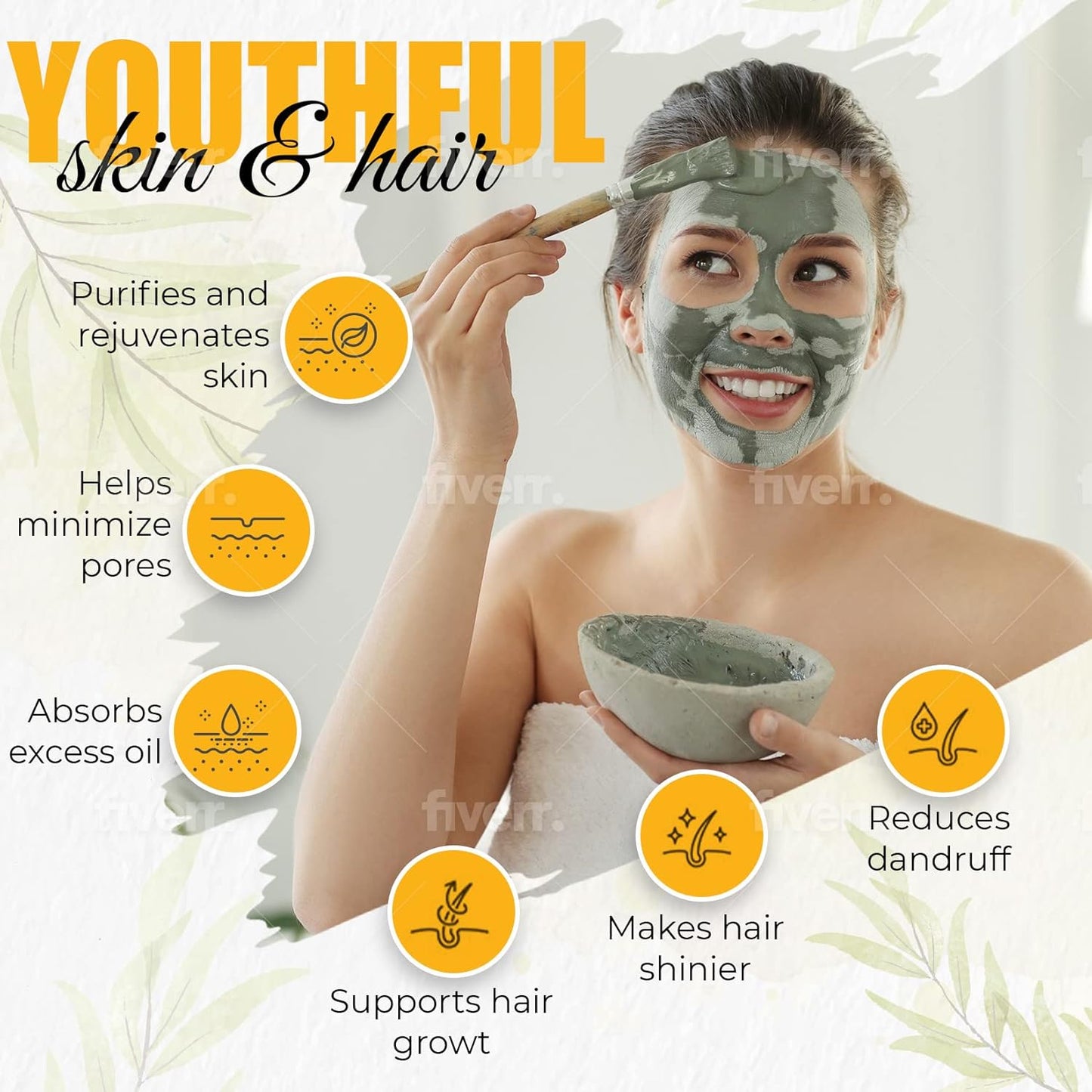 Calcium Bentonite Clay 10 Pounds - Healing Clay to Remove Environmental Toxins for a Whole Body Detox - Health & Beauty Clay from Perfect for Mask, Bath or Wrap. - Regenerative Marketplace