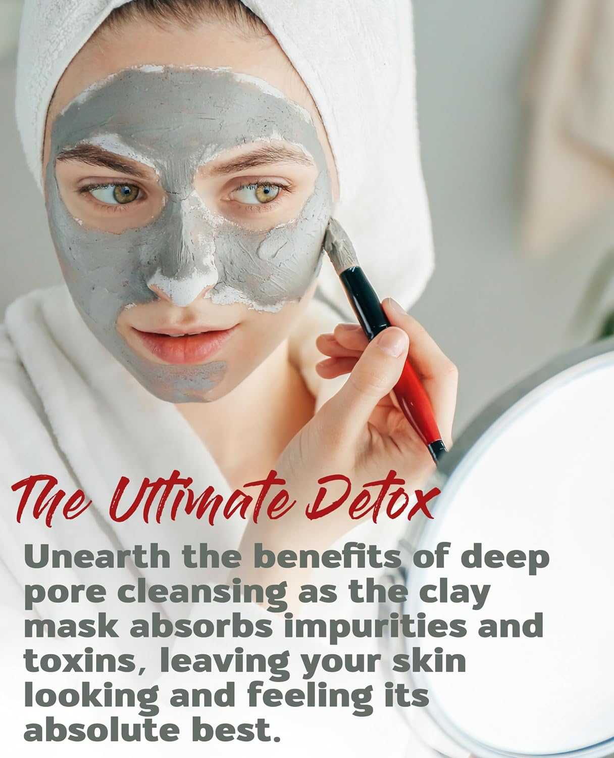 Aztec Secret Essential Indian Clay Mask Kit by Etana – 100% Natural Calcium Bentonite for Deep Pore Cleansing - Facial, Hair & Body Detox Set With Accessories - Regenerative Marketplace