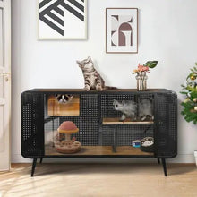 Spacious Cat Houses With Tempered Glass Are Suitable For Living Rooms, Hallways, Dens, And Other Spaces - Regenerative Marketplace