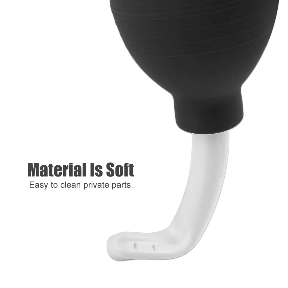 310ml Anal Vaginal Bulb Douche Colonic Irrigation Rubber Enema Bag Cleaner Kit - Regenerative Marketplace