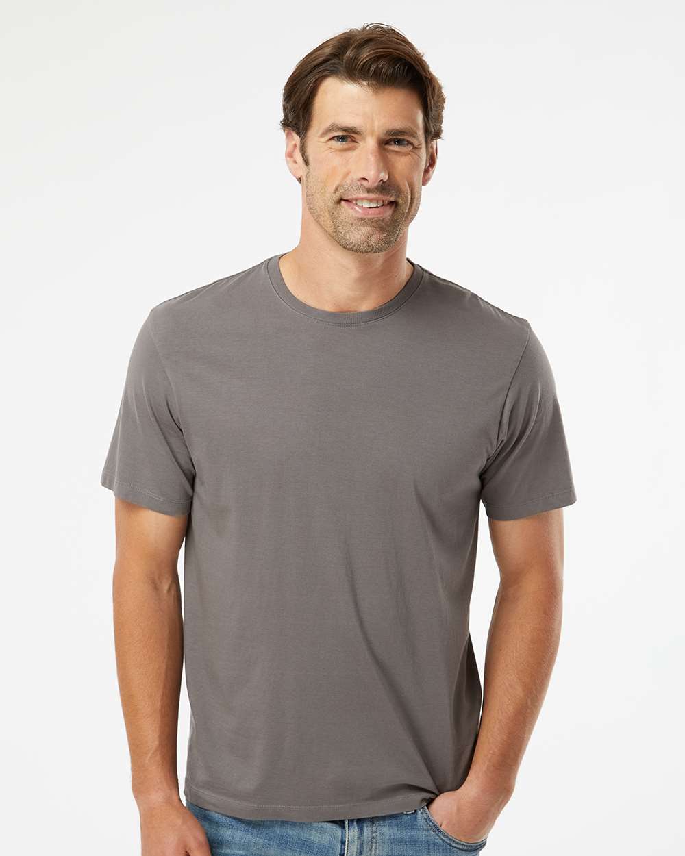 🔥 Softshirts Men Organic T-shirt combed ring - spun cotton Up To 3XL 400 - Regenerative Marketplace