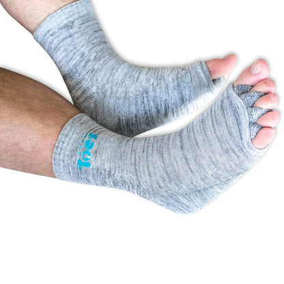 Toe Separator Socks - Bamboo Foot Alignment Socks for Women & Men - Toe Separators for Plantar Fasciitis Bunions - Yoga Sports Gym Massage Toe Spacer Socks for Foot Alignment - Pedicure Socks - Regenerative Marketplace
