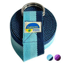 California Wellness Products Yoga Strap - yoga belt strap - yoga straps for stretching - exercise strap with Extra Safe Adjustable D - Ring Buckle for Pilates - yoga band for Women & Men - Regenerative Marketplace