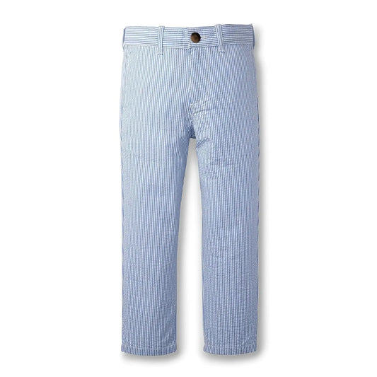 Hope & Henry Boys Organic Seersucker Suit Pant - Regenerative Marketplace