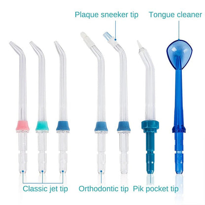 1000ml Electric Oral Irrigator Dental Powder Oral Cleaning Agent Oral Care Dental Powder SPA Ultraviolet Disinfection 7 Nozzles - Regenerative Marketplace