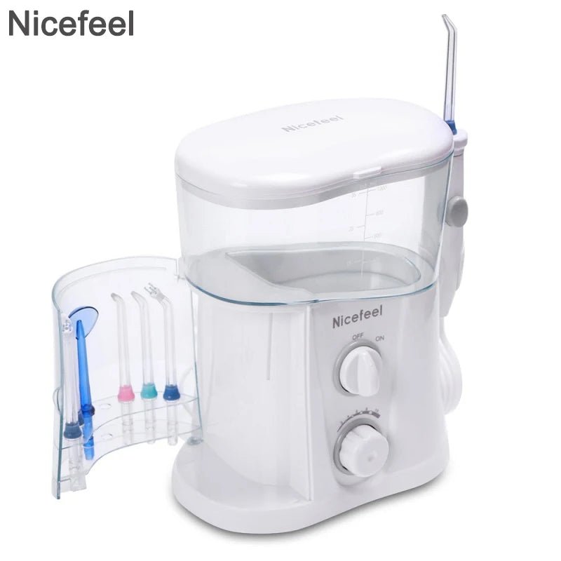 1000ml Electric Oral Irrigator Dental Powder Oral Cleaning Agent Oral Care Dental Powder SPA Ultraviolet Disinfection 7 Nozzles - Regenerative Marketplace