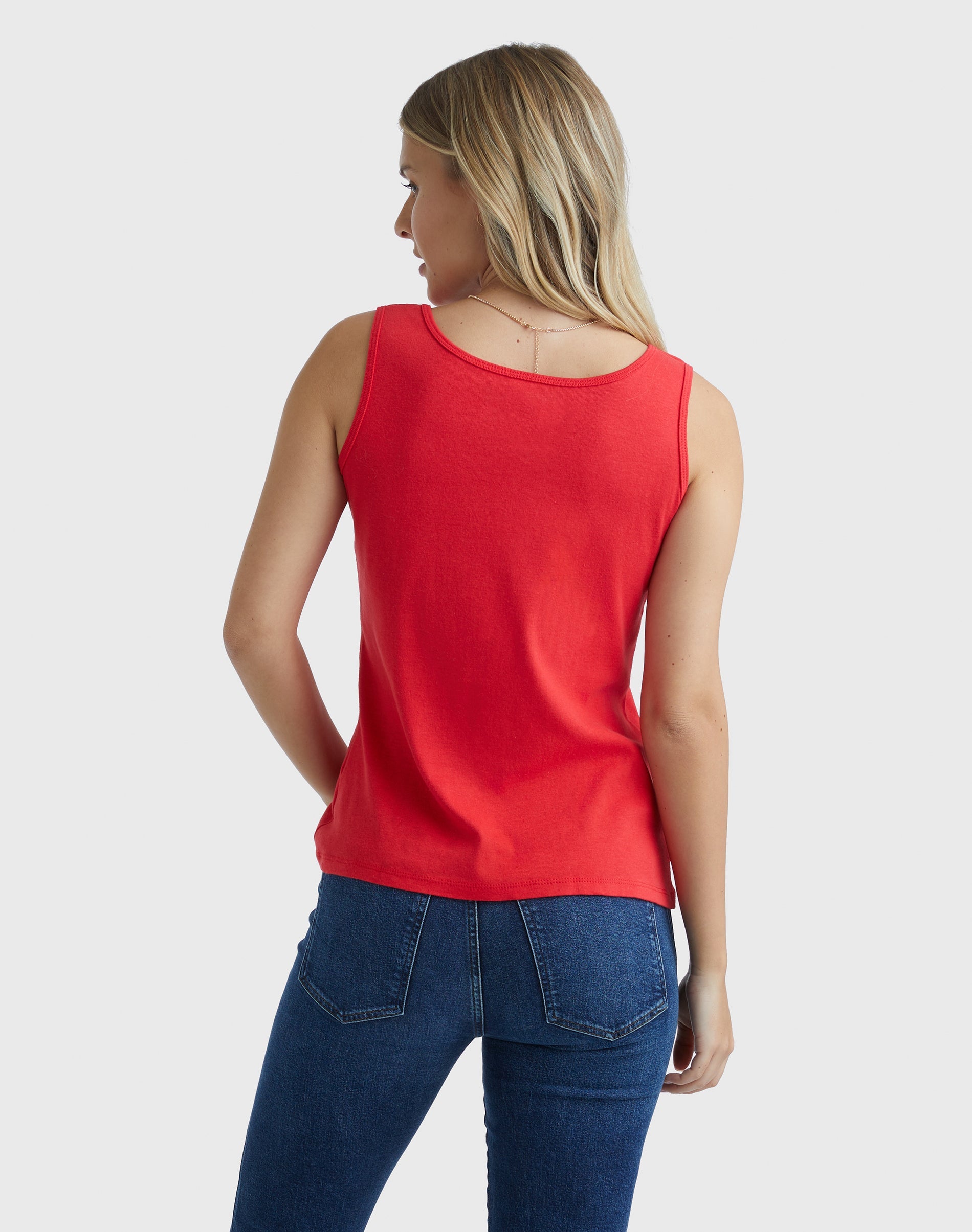 Hanes Ribbed Tank Top Women's Mini Cotton Shirt 100% pure cotton Wide Straps - Regenerative Marketplace