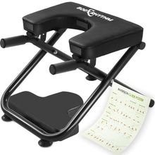 BODYRHYTHM Yoga Headstand Bench Yoga Inversion Chair Headstand Trainer for Relieve Stress Improve Sleep & Digestion and Strength Training Ideal for Home Workout Fitness and Gym (Black) - Regenerative Marketplace