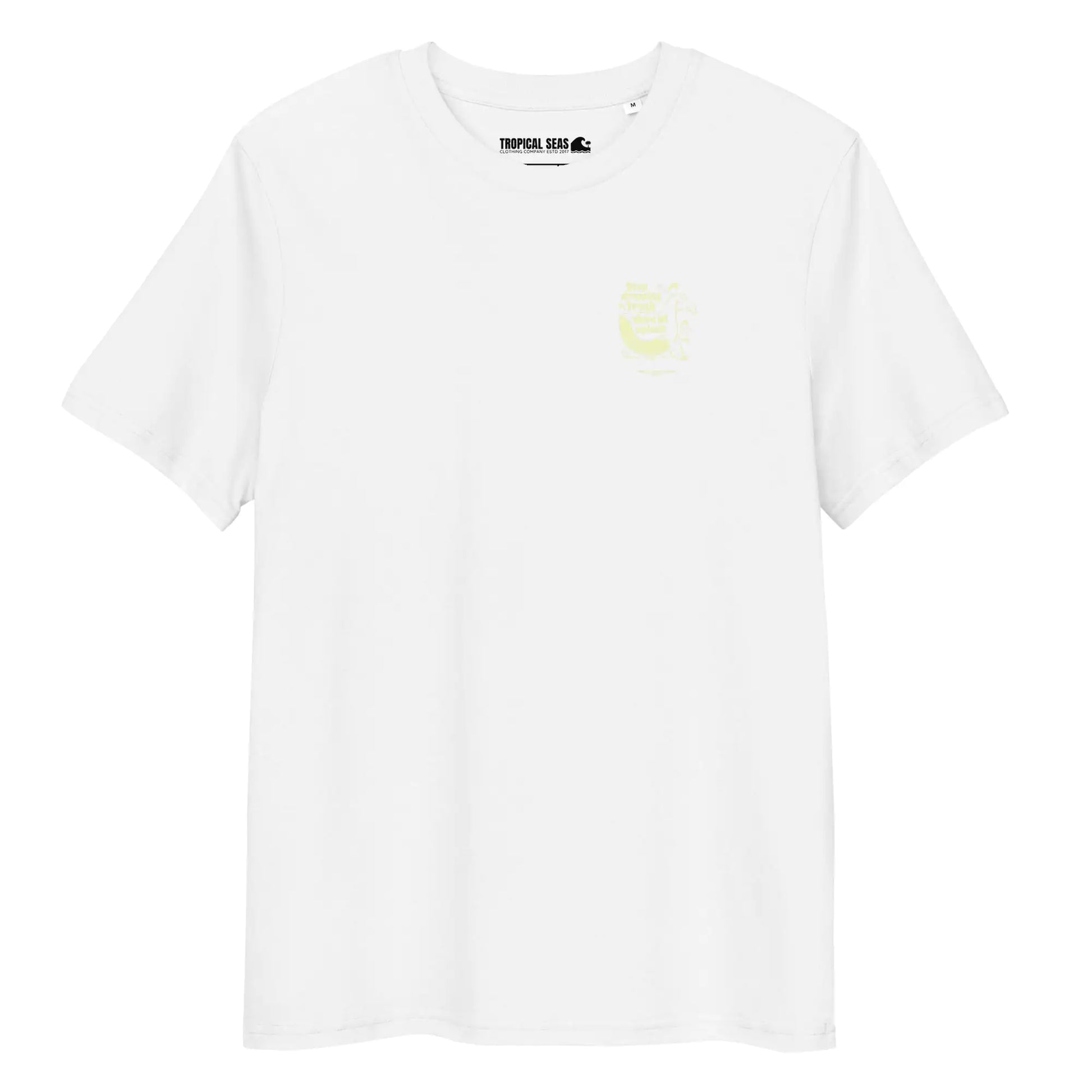 Whale Trash Splash organic cotton t-shirt - Regenerative Marketplace