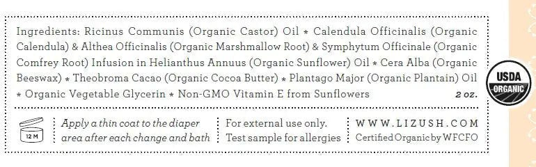 ORGANIC DIAPER BALM To protect, calm and nourish - Regenerative Marketplace