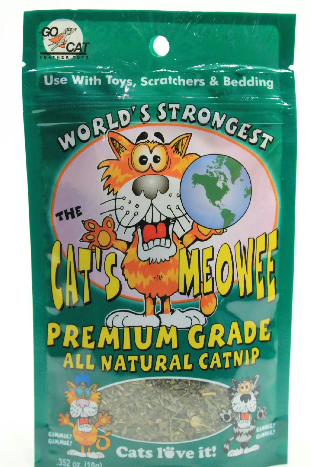 The Cats Meowee Organic Catnip 0.352 oz - Regenerative Marketplace