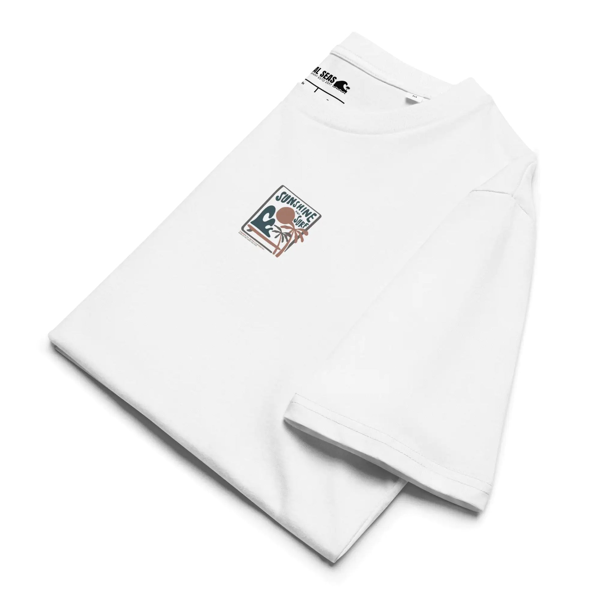 Tropical Sunshine & Surf organic cotton t-shirt - Regenerative Marketplace