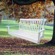 Wooden Bench Swing With Chain - Regenerative Marketplace