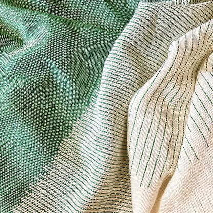 Striped Organic Cotton Scarf - Regenerative Marketplace