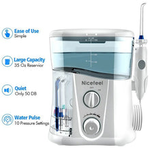 1000ml Electric Oral Irrigator Dental Powder Oral Cleaning Agent Oral Care Dental Powder SPA Ultraviolet Disinfection 7 Nozzles - Regenerative Marketplace