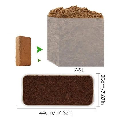 Coconut Coir Organic Coconut Fiber Substrate With Low EC And PH Balance Coconut Coir Bricks Coco Fiber Plant Soil High Expansion - Regenerative Marketplace