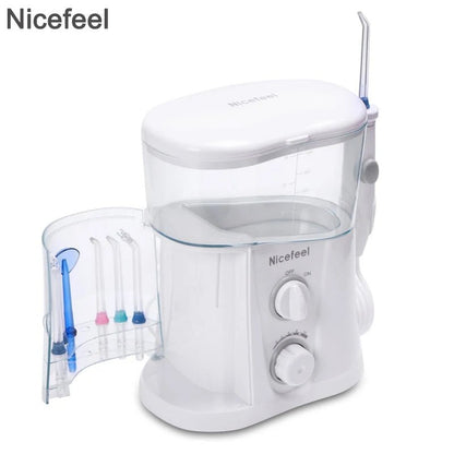 1000ml Electric Oral Irrigator Dental Powder Oral Cleaning Agent Oral Care Dental Powder SPA Ultraviolet Disinfection 7 Nozzles - Regenerative Marketplace