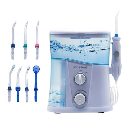 1000ml Electric Oral Irrigator Dental Powder Oral Cleaning Agent Oral Care Dental Powder SPA Ultraviolet Disinfection 7 Nozzles - Regenerative Marketplace