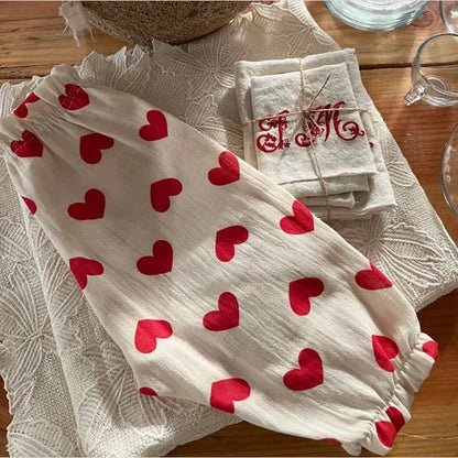 Organic Cotton Toddlers Baby Pants Newborn Spring Summer Cute Print Soft Muslin Clothes Pantalons Capris - Regenerative Marketplace