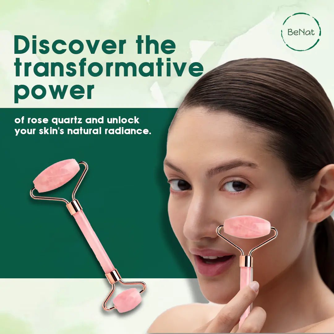 Rose Quartz Face Roller - Regenerative Marketplace