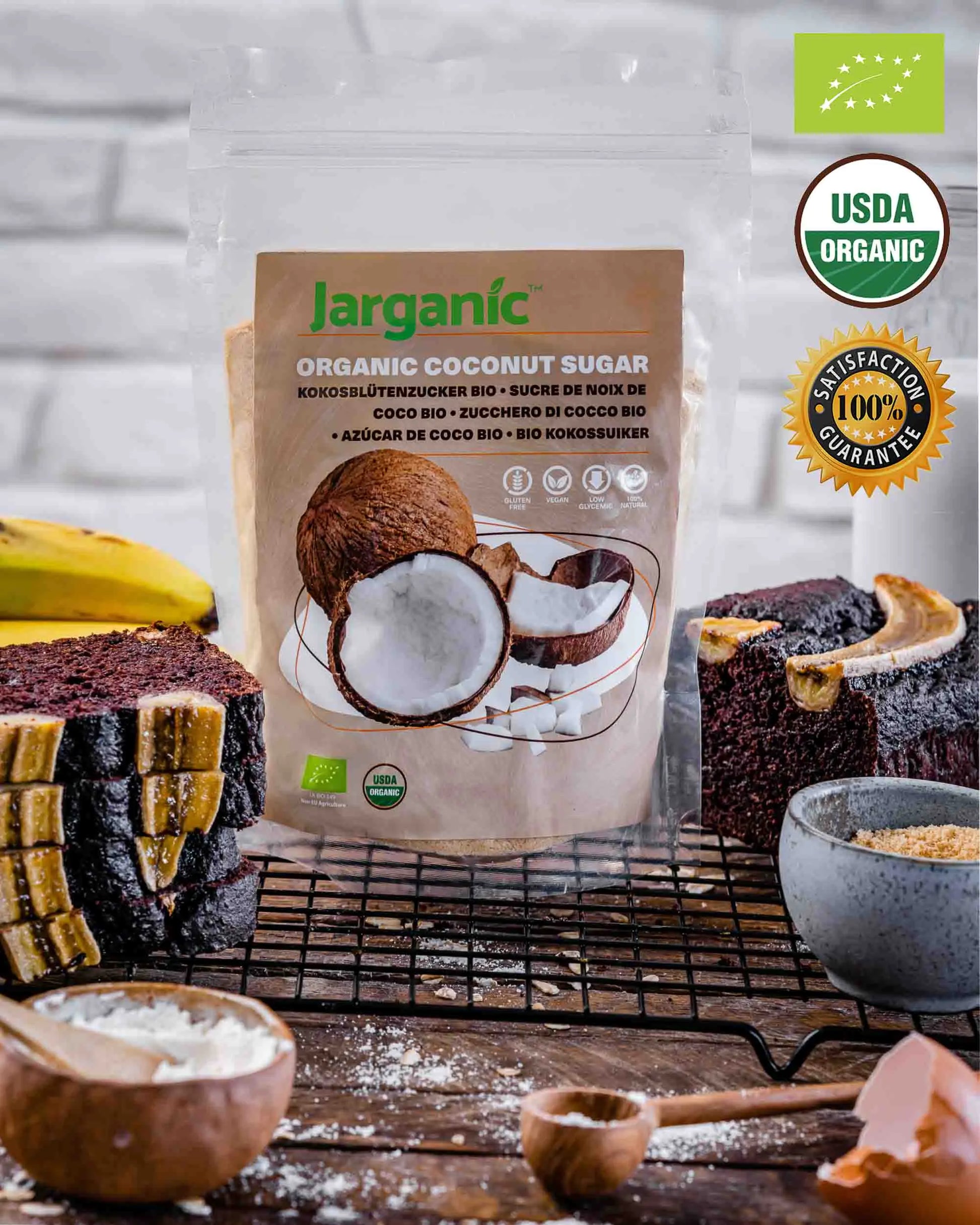 Organic Coconut Sugar 1lb / 16oz - Regenerative Marketplace