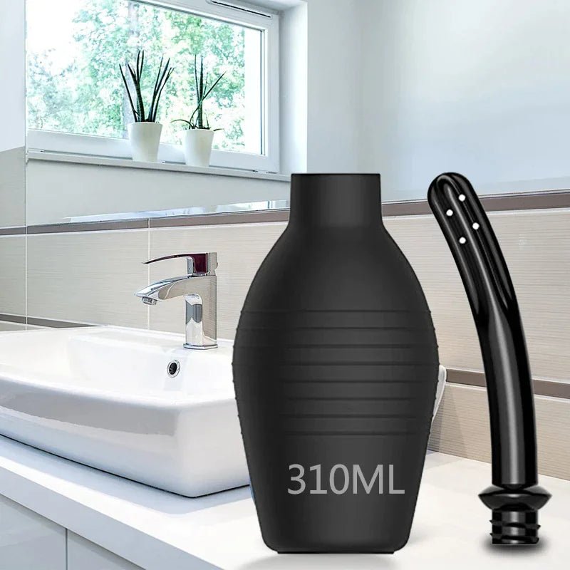 310ml Anal Vaginal Bulb Douche Colonic Irrigation Rubber Enema Bag Cleaner Kit - Regenerative Marketplace